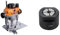 CMT CMT7E Fraiseuse avec pinces de 8 et 12mm & Triton trc006 Routeur Collet 6 mm