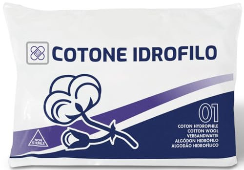 Hydrophile Baumwolle, komprimiert, Packung mit 1.000 g
