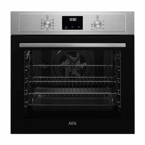 AEG BEX33501EM SurroundCook Built-In Single Electric Oven Aqua Clean