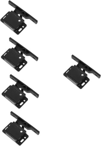 ULTECHNOVO 5sets Push to Open Side-mounted Latch for Rv Cabinets Easy Installation Drawer Catch for Motorhomes Versatile Door for Use