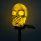 FIYSON Solarlampen Halloween,Scary Skeleton Light Up Skull Stakes,Wasserdicht LED Gartenlampen,Lampe für Halloween Party,für Halloween Party, Rasen Requisiten,Halloween Hof Dekoration (Stil 2)