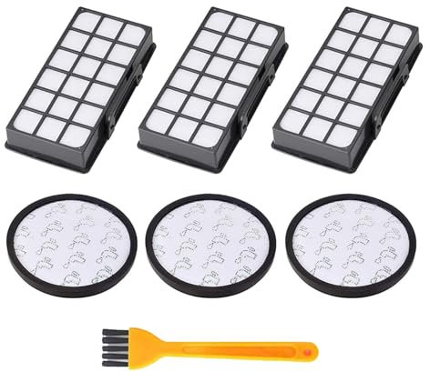 RRSQ Filtri di Ricambio compatibili con l'aspirapolvere ciclonico Rowenta X-Trem Power RO6941EA RO6951EA RO6963EA RO6971EA RO6984EA RO6993EA(6pcs)