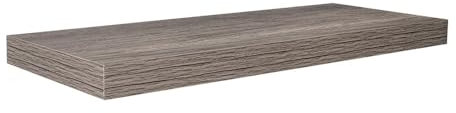 Velano - Bücherregal Wand - Wandregal 60x23,5 cm - Regal Wand - Schweberegal - Hängeregal - Regalbrett - Braun Eiche - Küchenregal - Bücherregal Kinder - Deko Wohnzimmer - Gewürzregal Wand
