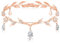 Diyxisk Elfen Schmuck, Bußgeld Elfen Krone, Retro Elfen Kopfschmuck, Hochzeit Braut Diadem, Prinzessin Kristall Haarschmuck Grün, für Cosplay, Hochzeiten und Karnevalsveranstaltungen (Roségold)