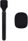 BOXOB Holder for DJI Mic/DJI Mic 2, Handheld Wireless Microphone Stand Wireless Interview Microphone Adapter Handle with Pop Filter, Parts Accessories