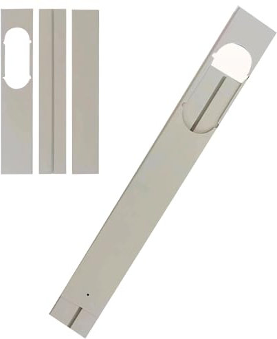 Pastoralist Sliding Door AC Vent Kit, Portable Air Conditioner Window Seal, Adjustable Length Easy to Install and Disassemble Window Sealing Plate, Seal, Air Conditioner