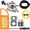 For S&tihl BR500 BR550 BR600 Backpack Blower Leaf Blower 4282 120 0606 Carburetor Air Filter Fuel Carb Kit