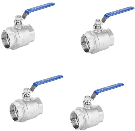 Gokoti 4X Innen Gewinde 2 304 Rostfreier Stahl Voll Port Innen Gewinde 2 DN50 1000 WOG