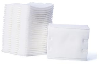 FONDOTIN 3 Packs of Three-layers Puff Makeup Cotton Double-side Cotton Pads Soft Non-woven Facial Pads for Daily Use of Make-up Saving Toner and Lotion White Random Color
