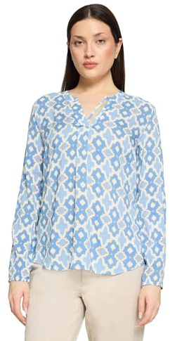 Cartoon Damen Blusenshirt mit Muster