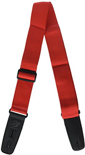 Lock It LIS002P2RED Professional 2 Polypro Strap with Locking Ends, Red