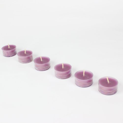 Teelichte mit Duft Duftkerzen Markenkerzen Kerzen 6er Pack, Lavendel