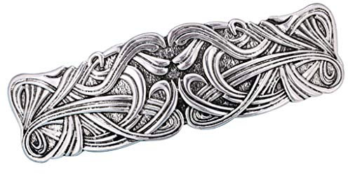 P Prettyia Keltische Haarnadeln Haarspangen Haarschmuck Klassische Haarclips Haarklammern Vintage-Stil - Silber