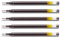 Pilot Gelschreiber G2 07 Mine 5er Set schwarz