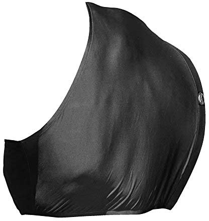 Weatherbeeta Stretch-Brustschutz (Full) (Schwarz)