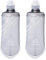Azarxis Gourde Souple Flasque Running Bidon Sport Pliable Poche Hydratation Flacon Bouteille d'eau pour Randonnée Marathon (170ml - 2 Pièces)