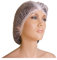Ponik's - Cuffia a clip, usa e getta, in tessuto non tessuto, per cosmetici, 100 pezzi, colore bianco
