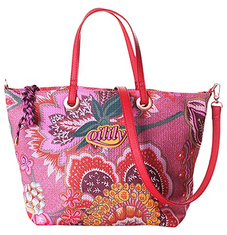 Oilily World Flower Handbag Rose Violet