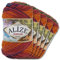 Alize 5 x 100g Burcum Batik Premium Wolle 100% Acryl | 29 Farben Farbverlauf Akzente Accessoire Häkeln Stricken Kleidung (4827)