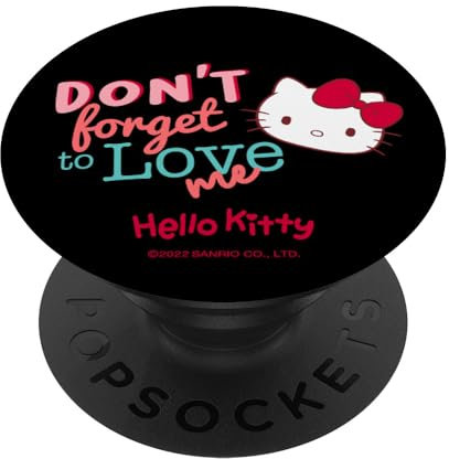 Vergiss nicht mich zu lieben - Hello Kitty PopSockets Klebender PopGrip