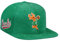 Mitchell & Ness Milwaukee Bucks Green Cord Hardwood Classic Snapback Cap