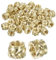 QUARKZMAN Tuercas de Inserción Estriadas, 50 Unidades M5 x 5mm L x 7mm OD Tuercas de Latón para Impresión 3D Tuercas de Inserción Roscadas Hembra Latón