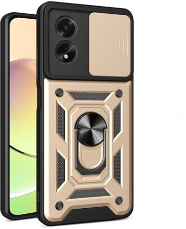 Generic Kompatibel mit ZTE Axon 40 SE Hüllen,Dia-Objektiv Stoßfestes Etui,Kompatibel mit ZTE Axon 40 SE 4G 9047 Fall Ring Kickstand 2 in 1 Telefon Abdeckung Jin