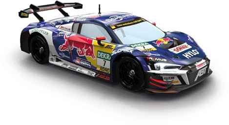 Carrera RC 2.4GHz ABT Red Bull Audi R8 LMS GT3 evo II - Steam | Power auf der Rennstrecke | Vierrad-Antrieb & Dampffunktion | Red Bull-Design | Ca. 28 cm Länge | Authentische Details & LED-Effekte