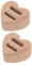 SOIMISS 2stücke Holz Ringhalter Herzform Schmuck Display Ständer Für Eheringe Verlobungsringe Eleganter Ringschmuck Organizer Für Tisch Vitrine