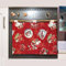 Copriforno Cucina Universale in Tessuto gobeline - Copriforno di Natale - Copriforno Inverno - Made in Italy (Babbo)