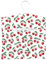 Gisela Graham Cherry Print Cotton Peg Bag, Hanging Clothes Peg Storage