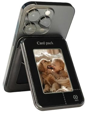 Magnetischer Telefon-Vlog-Selfie-Monitorbildschirm mit Powerbank-Funktion, Selfie-Spiegelung, Bank-Bildschirm, mehrere Geräte, Tintenkarten