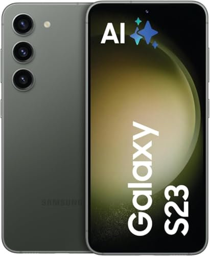 Samsung Galaxy S23 128GB Speicher 8GB ROM AI Smartphone Android 15, 3.900mAh Akku, Smartphone ohne Vertrag — EU Version (Grün)