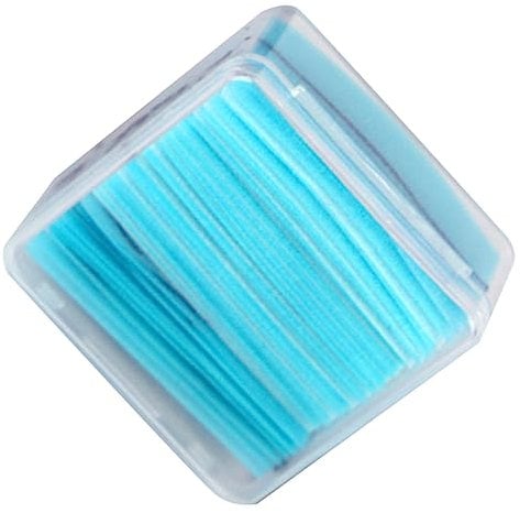 SAFIGLE 40pieces Self-adhesive Lash Strips for False Eyelashes Quick Apply Lash Tape Needed Soft and Sturdy Adhesive Strips for Skin Types