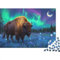 Europäischer Bison Puzzles 1000 Teile Schwer Puzzle Spielzeug Lernspiel Impossible Herausforderungsspielzeug Für Erwachsene Und Kinder Ab 14 Jahren (75x50cm)