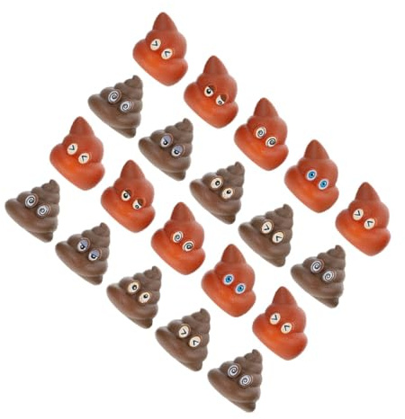 BESPORTBLE 100 Stück Teiliges Lustiges Poop Realistische Kunststoff Modelle Witzige Party Requisiten für April Fools Halloween und Familien Streiche Scherzartikel für Freunde