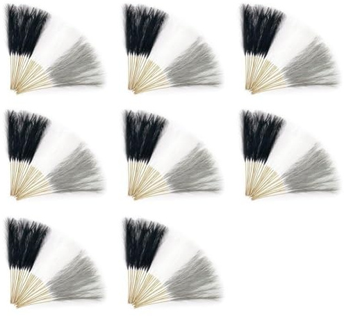 Agwuoetr 150 Pezzi di Erba Finta Decorazione 55 cm di Altezza Erba Artificiale Pomposo Floreale Piante Finte Riempitivo per Vasi da Pavimento per Decorazioni