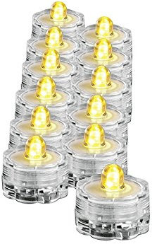 LED-Teelicht 12er warmweiss Wasserdicht Teelichter HI 55019