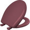 Bemis 200SLOWT 343 Toilet Seat Will Slow Close, Never Loosen and Easily Remove, Raspberry, Round