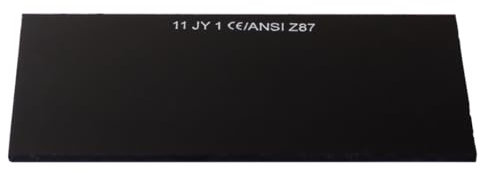 Cofan Cristal Negro para Máscara de Soldar | Recambio para máscara | EN 166/EN 175