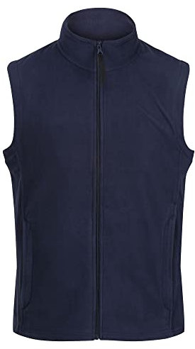Regatta Mens Micro Fleece Bodywarmer / Gilet (M) (Dark Navy)