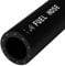 13mm ID Black 1 Metre Length Fuel and Oil Resistant Rubber Hose