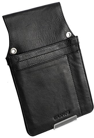 Profi Holster von Branco - Gürteltasche Einstecktasche für Taxibörse Kellnergeldbörse Kellnerbörse Scheinbörse Geldbeutel (Schwarz) - präsentiert von ZMOKA®