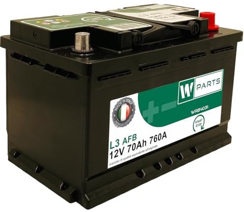 BATTERIA AUTO 70 Ah AFB - 760A | Start & Stop | 278 x 175 x 190 | 70Ah | VR760