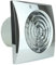 Chrome Bathroom Extractor Fan for 100mm (4 inch) diameter hole and ducting. Quet ventilation and powerful performance.