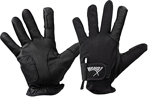 XDrum DGL-5F Drummer Handschuhe Größe XL, Mit Langen Fingern | Handinnenfläche aus sehr dünnem, weichem Ziegenleder, Lederaufsätze an Kleinfingerseite, Zeigefinger und Daumen, Innen, Außen