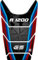 Paraserbatoio.it PARASERBATOIO RESINATO ADESIVO EFFETTO 3D, PER MOTO COMPATIBILE CON BMW R1200 GS 2008-2012, R 1200 (Black-Red-Blue)