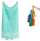 Luum® XXL großes Strandtuch Hamamtuch Saunahandtuch Handtuch Yogatuch Duschtuch Strandhandtuch Saunatuch Badetuch Reisehandtuch Pestemal Turkish Towels