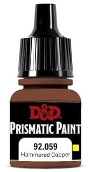 Wizkids Dungeons and Dragons Prismatic 92.059 Metallic Paint, Hammered Copper