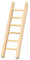 F Fityle Miniature Dollhouse Wooden Ladder Photography Props Doll House Furniture DIY Craft 1/12 for Diorama Fairy Accessories Children